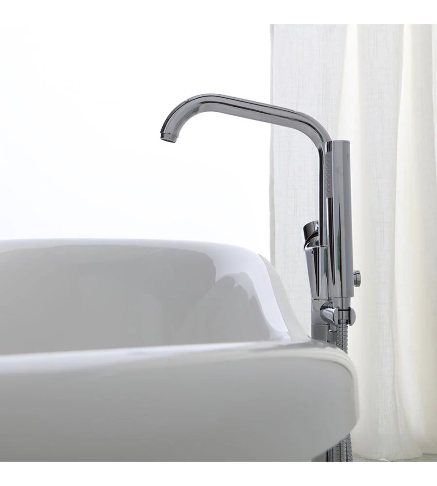 VASCA DA BAGNO "CAREZZA" BIANCA, 167X75,2X64,3 CM