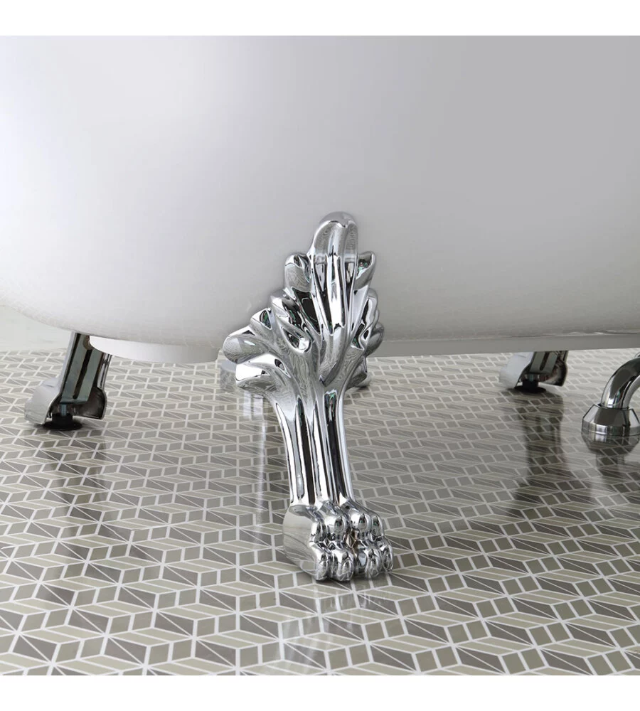 VASCA DA BAGNO "CAREZZA" BIANCA, 167X75,2X64,3 CM