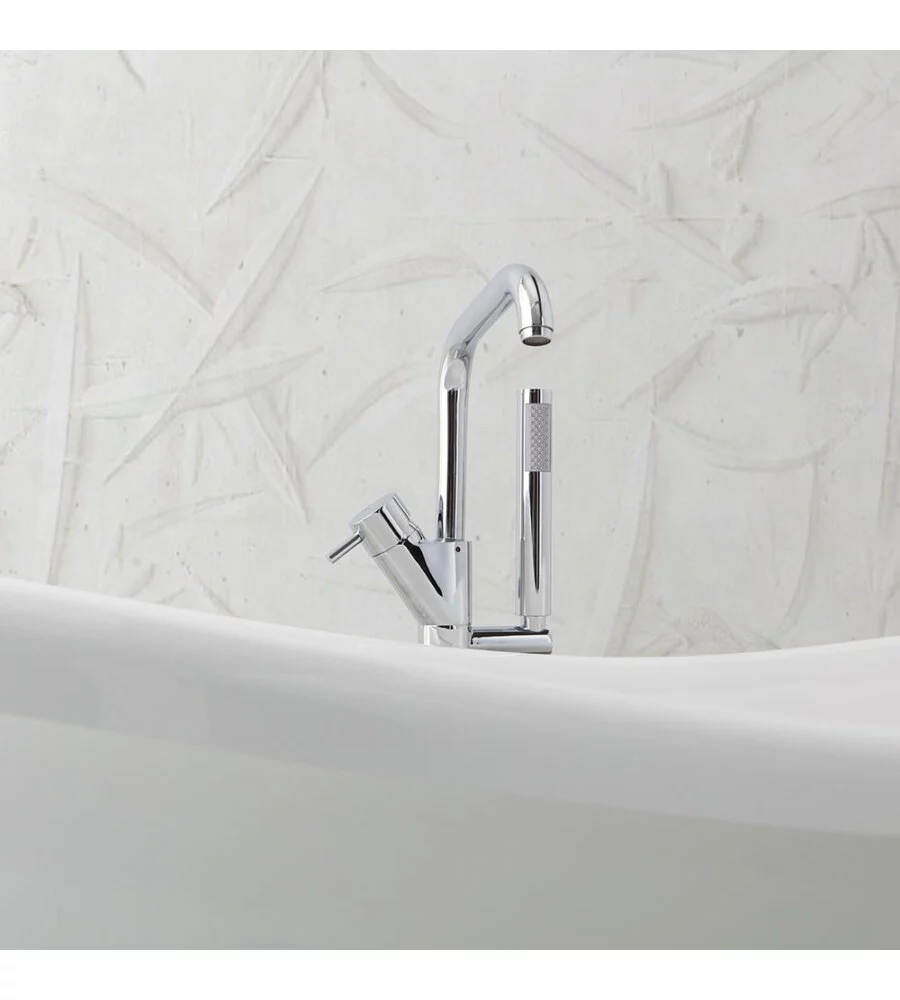 VASCA DA BAGNO "CAREZZA" BIANCA, 167X75,2X64,3 CM