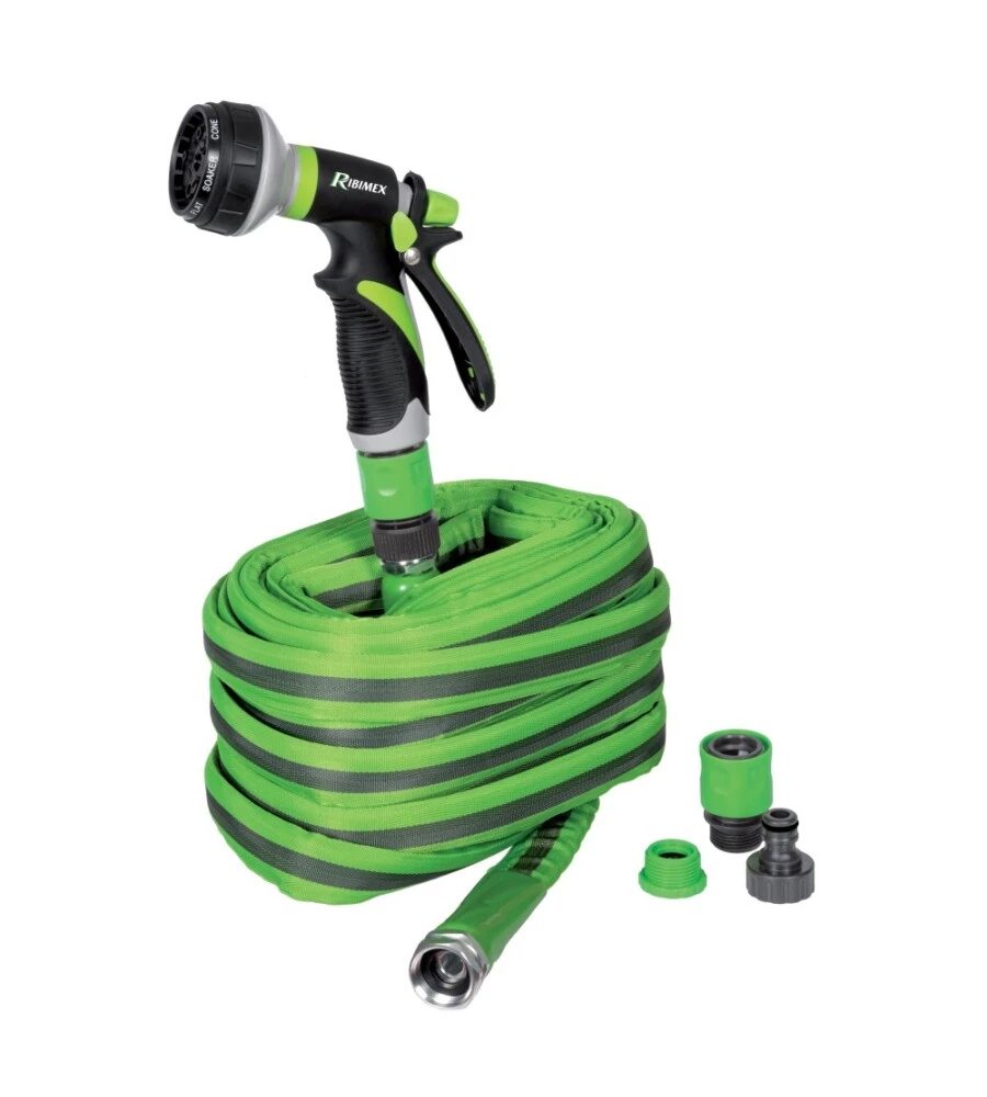 KIT D'IRRIGAZIONE PRO "FLATEX", 30 METRI - RIBIMEX