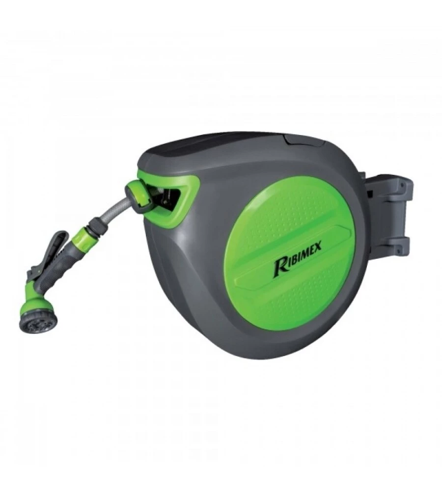 AVVOLGITUBO DA GIARDINO AUTOMATICO "AQUAROLL", 30 METRI - RIBIMEX