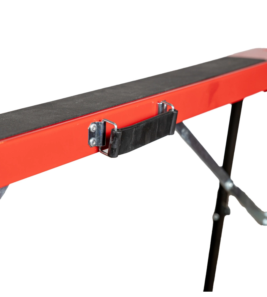 CAVALLETTO DA LAVORO PIEGHEVOLE EASY SYSTEM CON MANIGLIA CON PORTATA 125 KG 99,8X39,2XH80 CM
