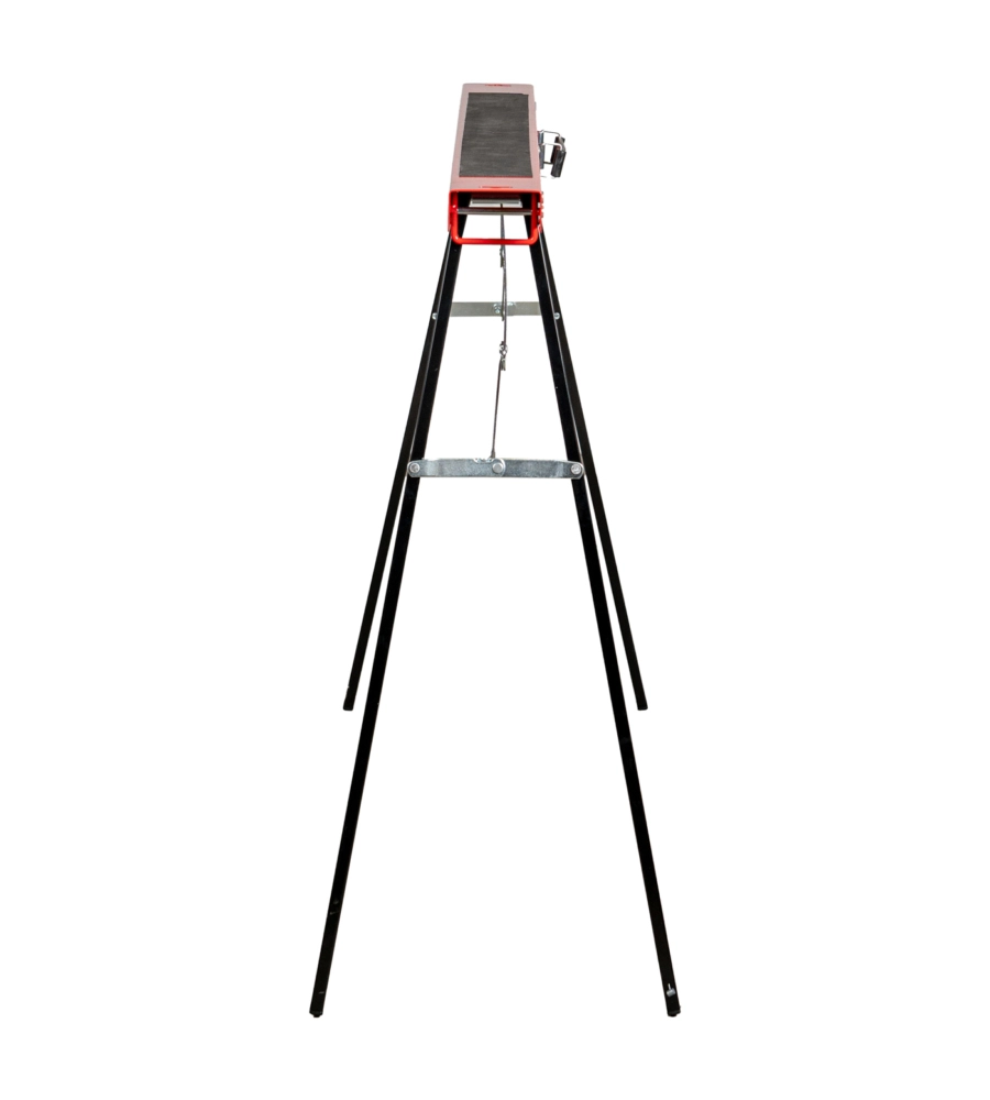 CAVALLETTO DA LAVORO PIEGHEVOLE EASY SYSTEM CON MANIGLIA CON PORTATA 125 KG 99,8X39,2XH80 CM