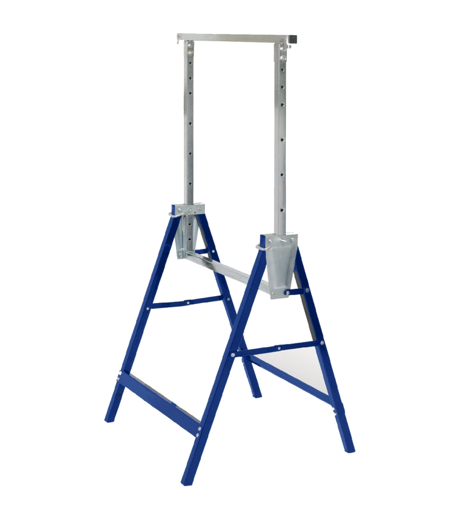 CAVALLETTO DA LAVORO EASY SYSTEM CON PORTATA MASSIMA 200 KG 68X58XH80/130 CM
