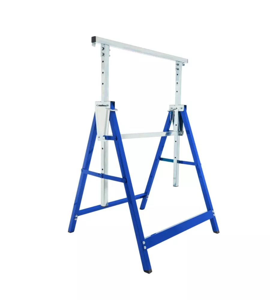 CAVALLETTO DA LAVORO EASY SYSTEM CON PORTATA MASSIMA 200 KG 68X58XH80/130 CM