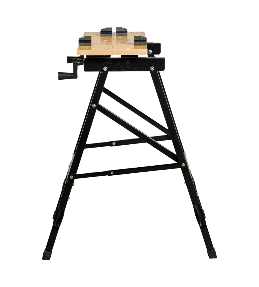 CAVALLETTO BANCO DA LAVORO IN METALLO, PORTATA MASSIMA 100 KG - 60.5X65XH76 CM