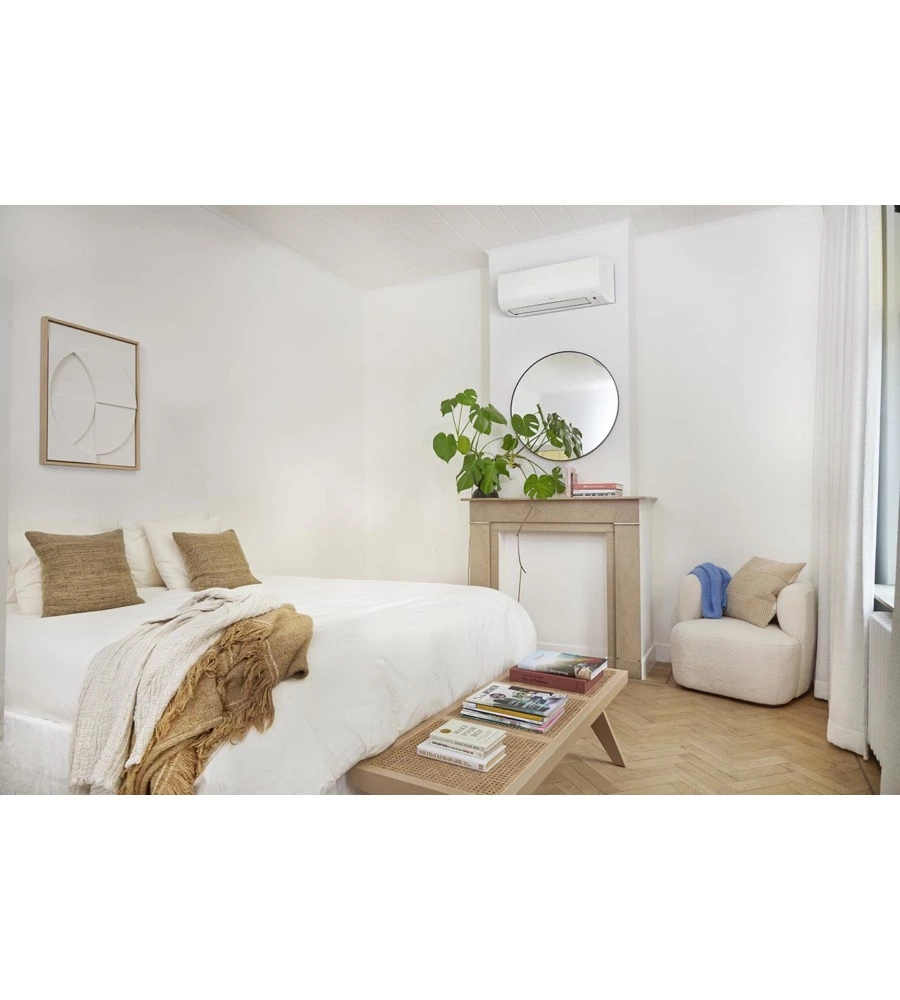 CLIMATIZZATORE CALDO FREDDO DAIKIN POMPA DI CALORE "SUPERPLUS" MONOSPLIT E UNITÀ ESTERNA 12000 BTU CON WI-FI