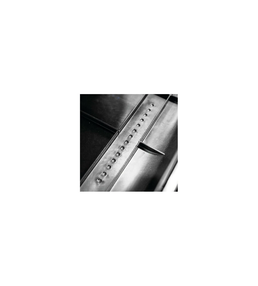 BOX TETTO PER AUTO "GRAN-PREE" IN POLIPROPILENE COLORE NERO CARBONE, 400 LITRI