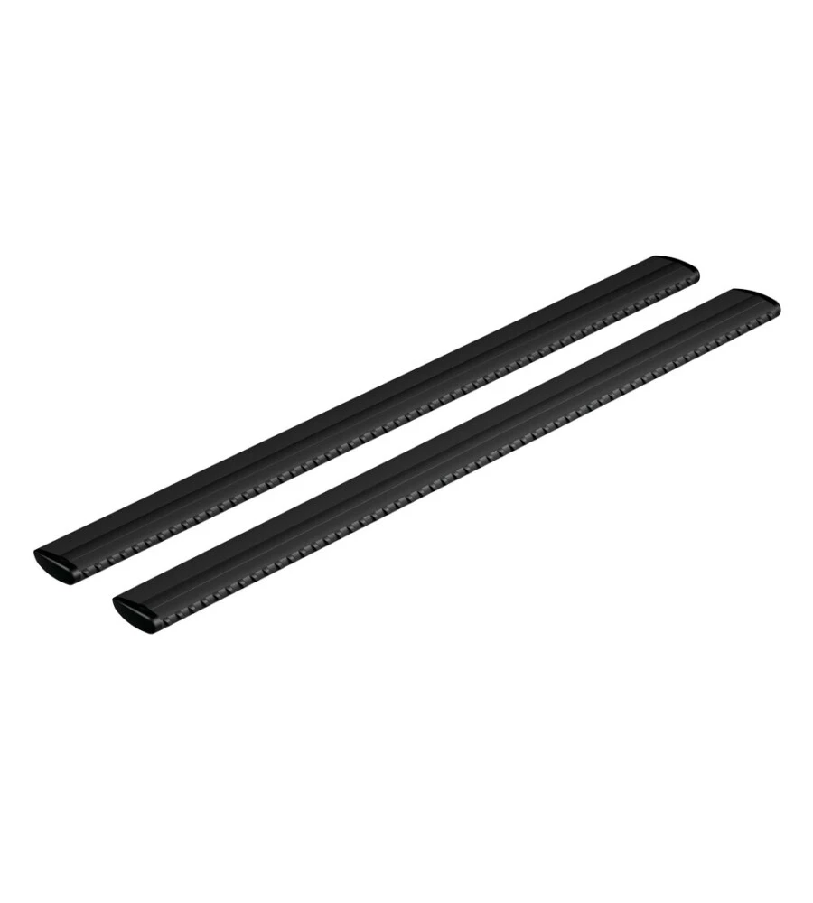 BARRE PORTATUTTO "EVOS SILENZIO BLACK" IN ALLUMINIO S 108 CM - N15079