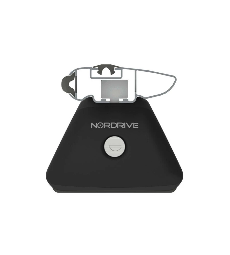 SET COMPLETO BARRE PORTATUTTO "EVOS SILENZIO BLACK IN-RAIL" IN ALLUMINIO M 120 CM - N15100