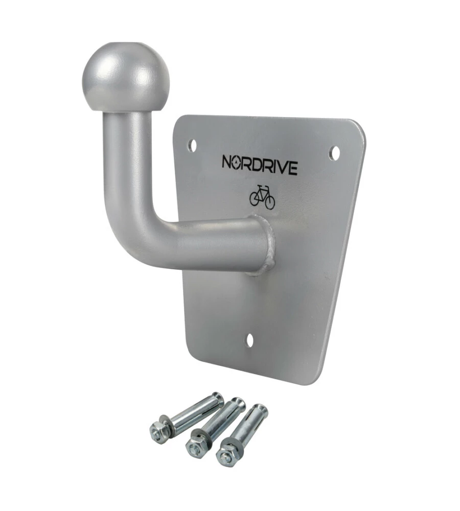 SUPPRTO UNIVERSALE PER PORTABICICLETTE POSTERIORI A GANCIO TRAINO CON FISSAGGIO A MURO O SOFFITTO - N50950