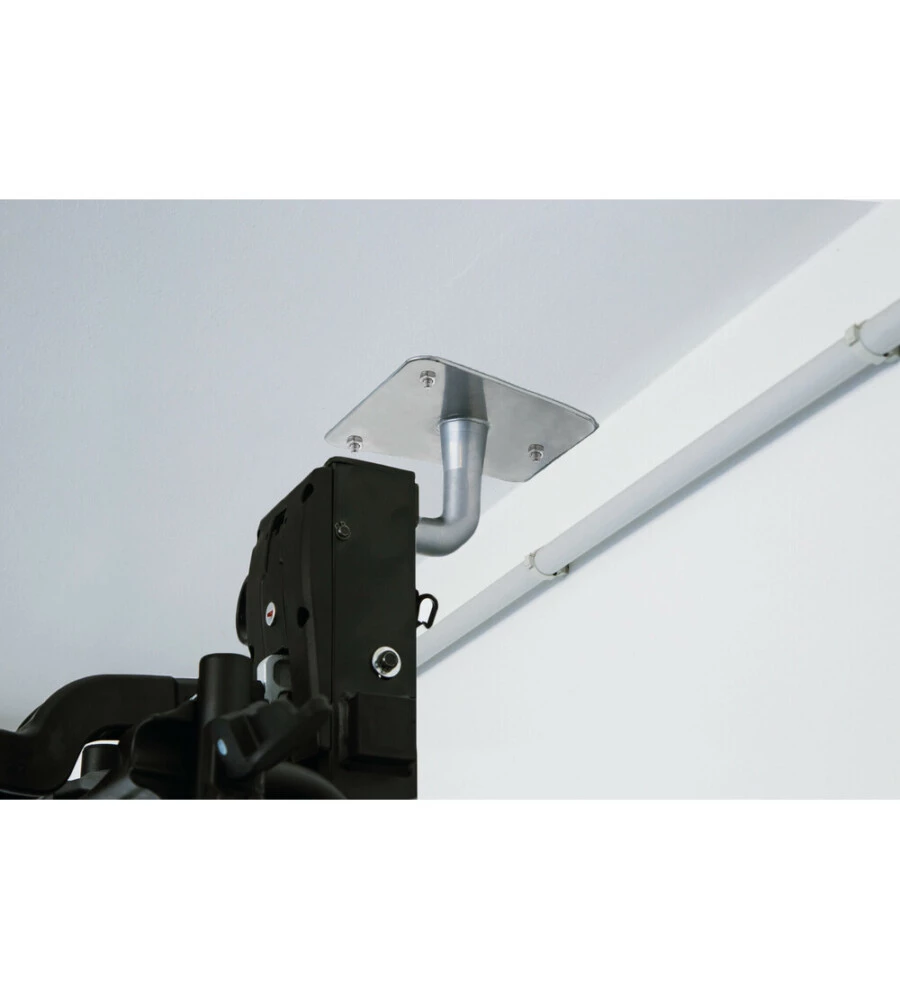 SUPPRTO UNIVERSALE PER PORTABICICLETTE POSTERIORI A GANCIO TRAINO CON FISSAGGIO A MURO O SOFFITTO - N50950