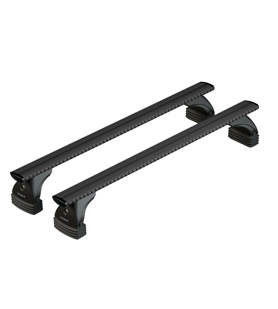 SET COMPLETO BARRE PORTATUTTO "EVOS LP 043 SILENZIO BLACK S" IN ALLUMINIO - NK043EBS