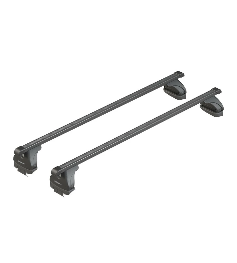 SET COMPLETO BARRE PORTATUTTO "EVOS LP 242 QUADRA XL" IN ACCIAIO - NK242LQXL