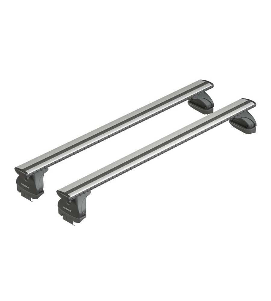 SET COMPLETO BARRE PORTATUTTO "EVOS LP 242 SILENZIO XL" IN ALLUMINIO - NK242LSXL