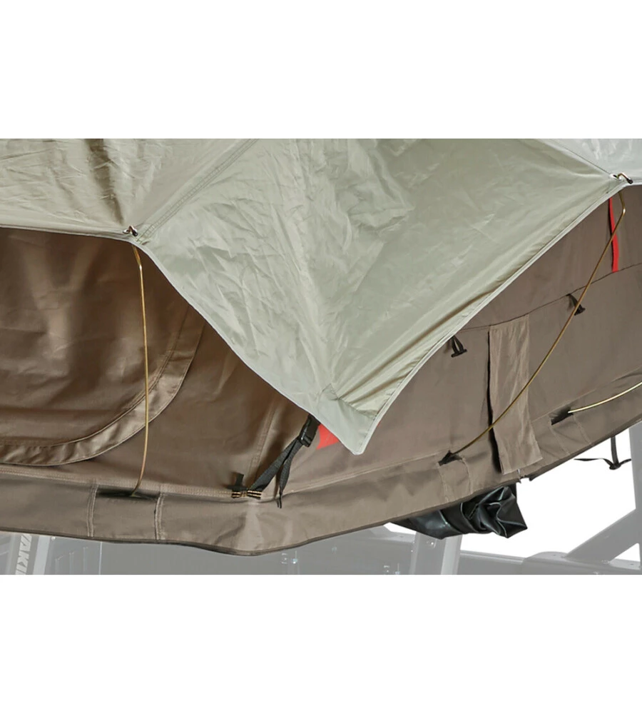 TENDA DA TETTO YAKIMA "SKYRISE HD SMALL" PER DUE PERESONE, 243X106X122 CM