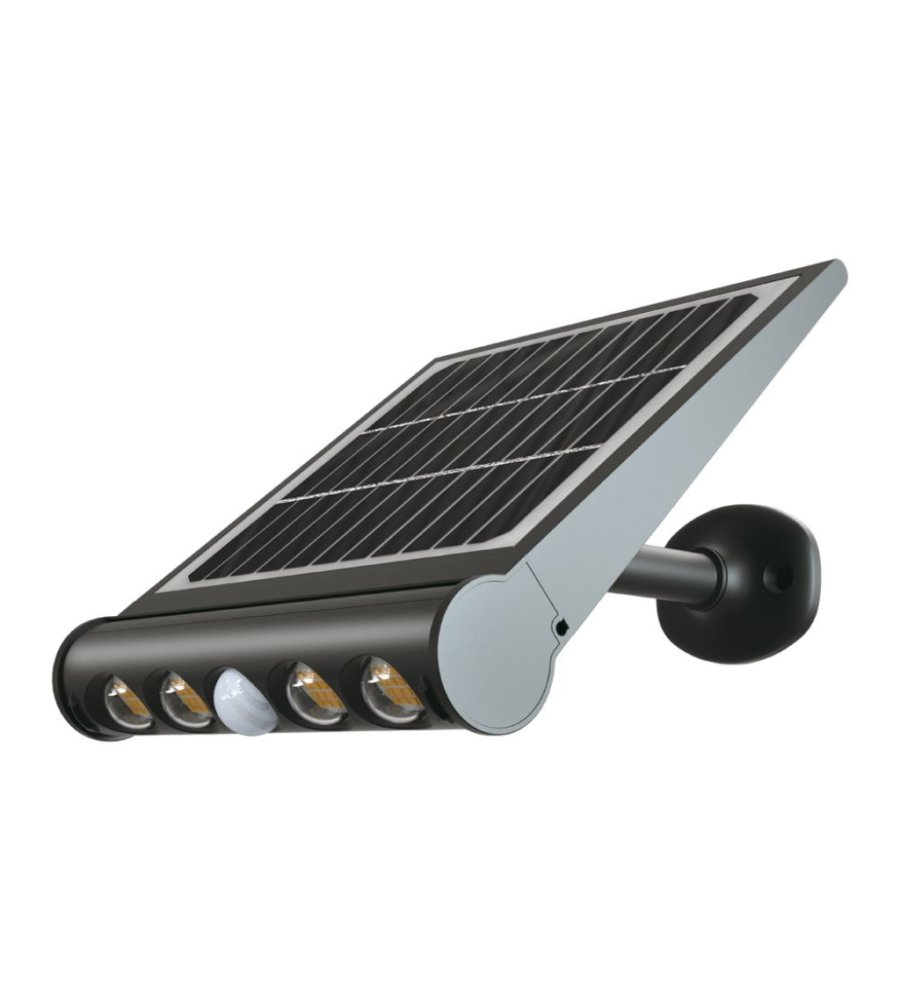 LAMPADA LED DA GIARDINO CON PANNELLO SOLARE, 8 W 6400 K
