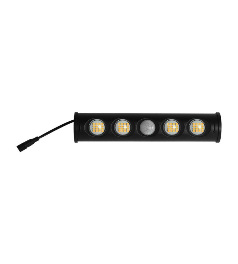 LAMPADA LED DA GIARDINO CON PANNELLO SOLARE, 8 W 6400 K