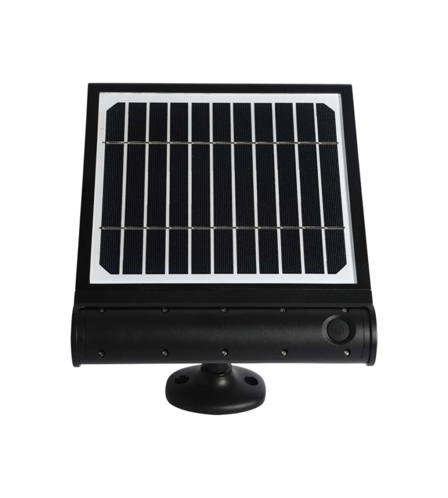 LAMPADA LED DA GIARDINO CON PANNELLO SOLARE, 8 W 6400 K
