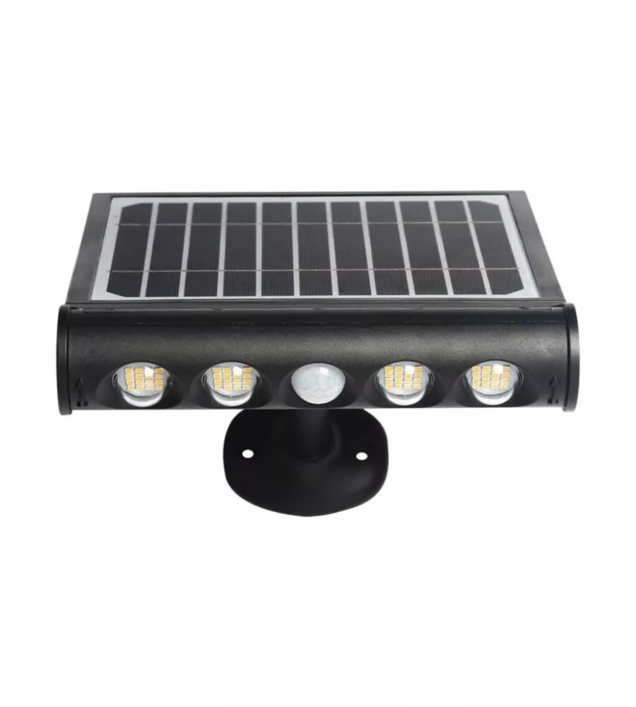 LAMPADA LED DA GIARDINO CON PANNELLO SOLARE, 8 W 6400 K