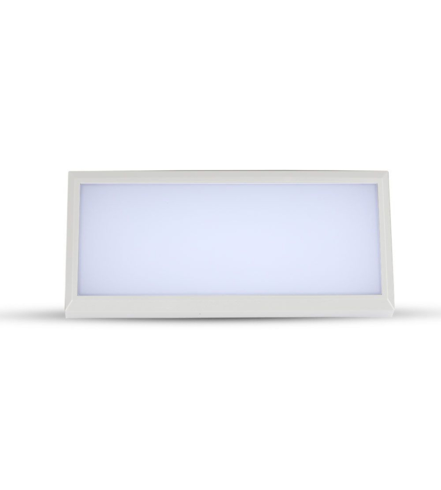 LAMPADA LED DA ESTERNO A MURO ANGOLARE BIANCO, 12 W 4000 K