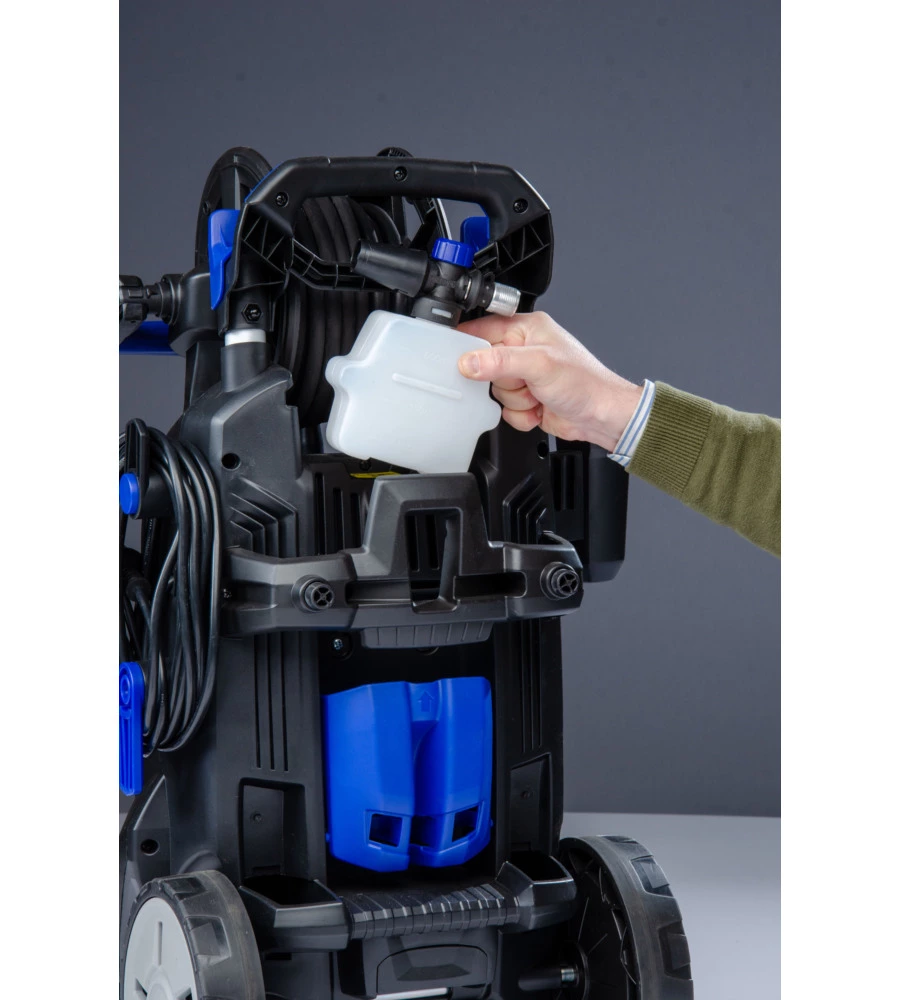 IDROPULITRICE ELETTRICA A FREDDO ANNOVI REVERBERI "DPS SERIES 7.0 DUAL POWER" 160 BAR 700 L/H 2800 W - MOTORE A INDUZIONE
