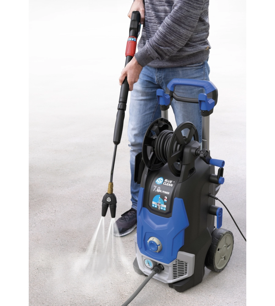 IDROPULITRICE ELETTRICA A FREDDO ANNOVI REVERBERI "DPS SERIES 7.0 DUAL POWER" 160 BAR 700 L/H 2800 W - MOTORE A INDUZIONE