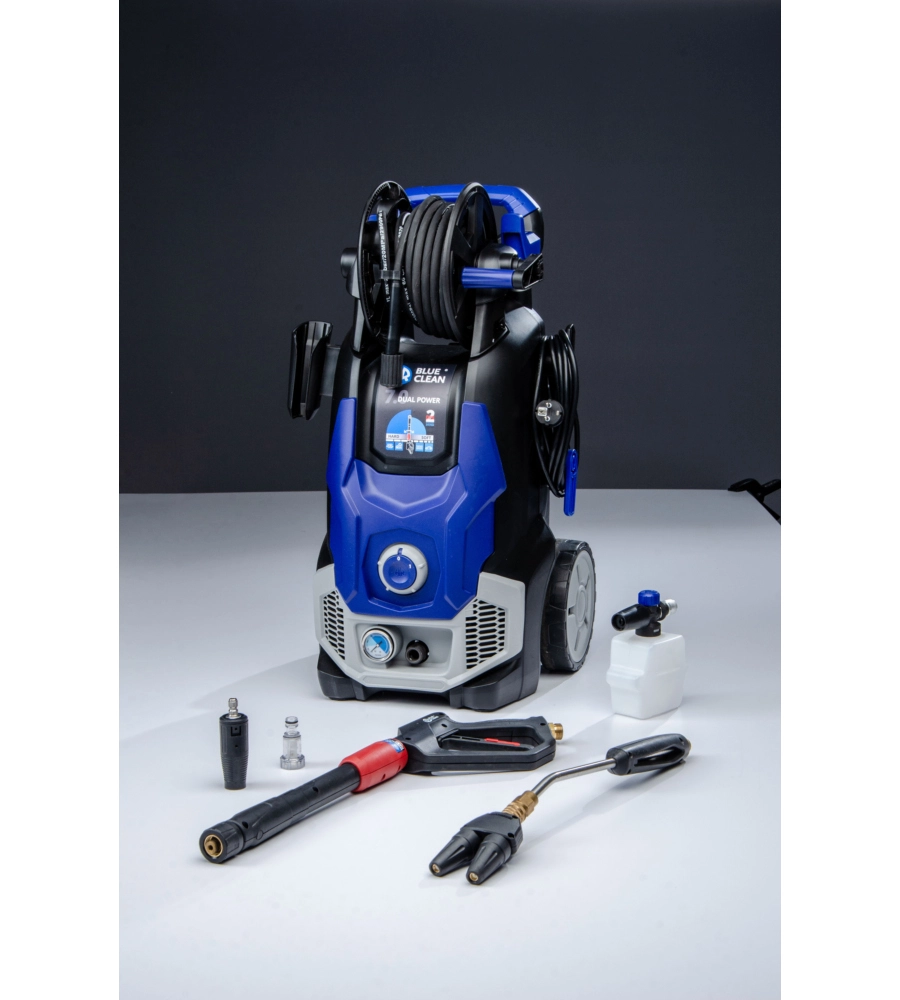 IDROPULITRICE ELETTRICA A FREDDO ANNOVI REVERBERI "DPS SERIES 7.0 DUAL POWER" 160 BAR 700 L/H 2800 W - MOTORE A INDUZIONE
