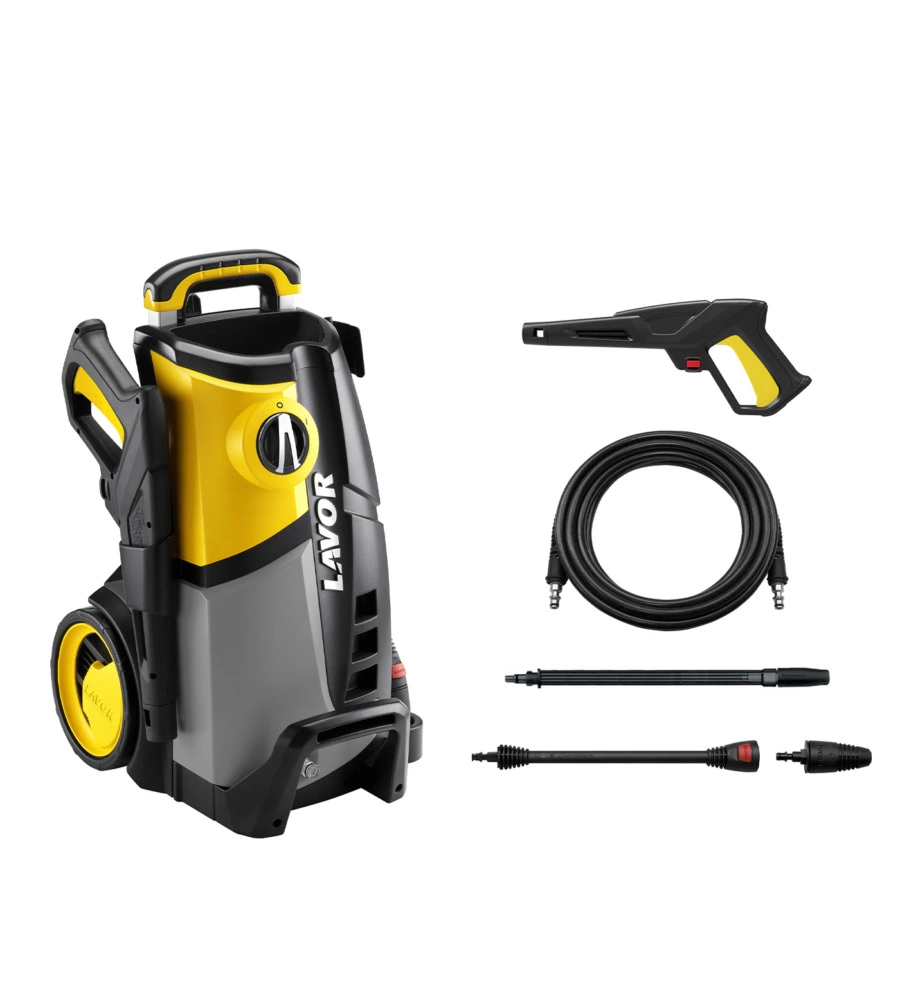 IDROPULITRICE ELETTRICA A FREDDO LAVORWASH "LVR5 140" 140 BAR 390 L/H 2000 W - MOTORE AD INDUZIONE