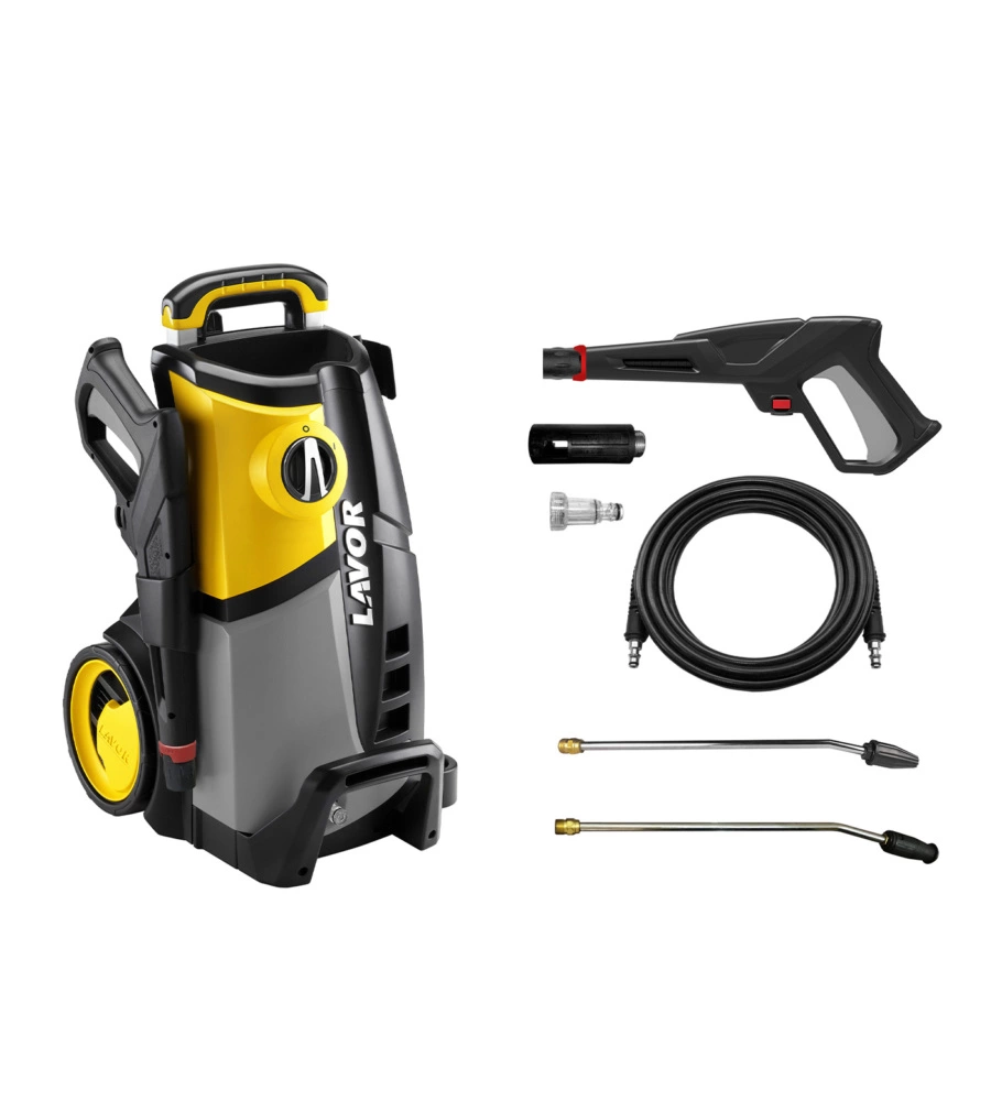 IDROPULITRICE ELETTRICA A FREDDO LAVORWASH "LVR5 145" 145 BAR 450 L/H 2200 W - MOTORE AD INDUZIONE