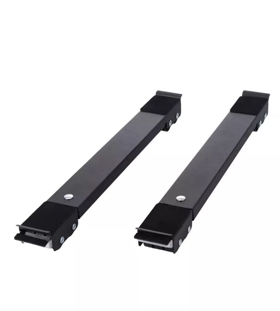 LIVOO Carrello Per Plancha GS147, Per Esterni, Struttura In Acciaio INOX S/S430 E Metallo Verniciato, 4 Ruote, Colore Nero/argento