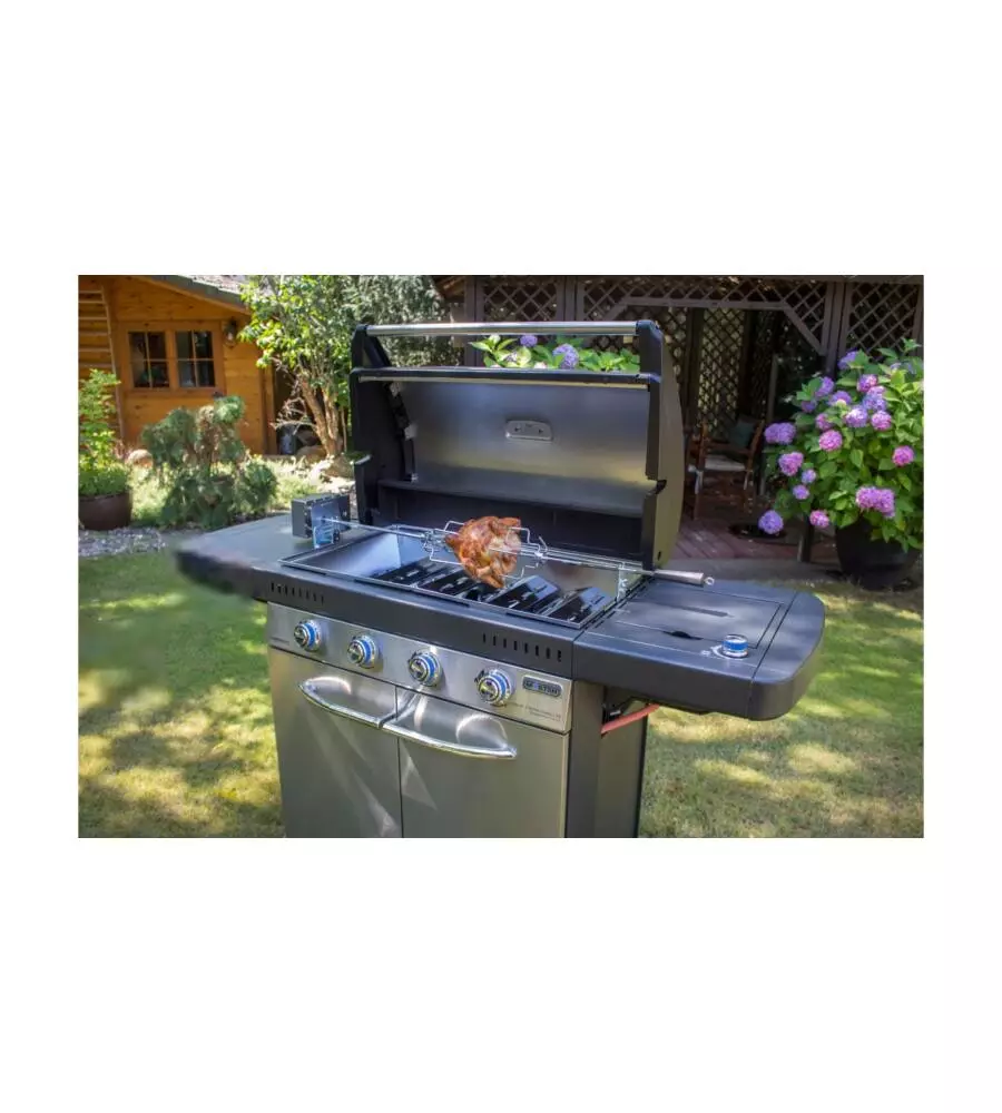 KIT GIRARROSTO "PREMIUM" PER BARBECUE "CULINARY MODULAR", PORTATA 3 KG - CAMPINGAZ