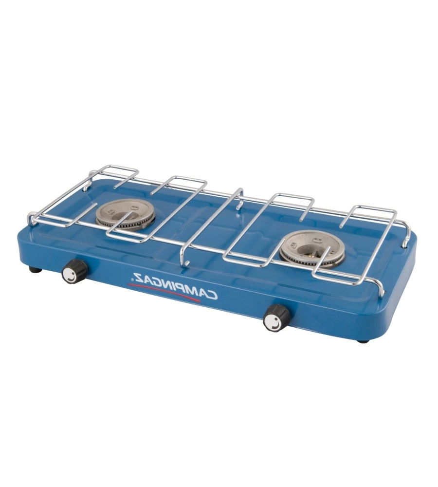 FORNELLO A GAS "BASE CAMP" CON 2 FUOCHI, 43X24X8 CM - CAMPINGAZ