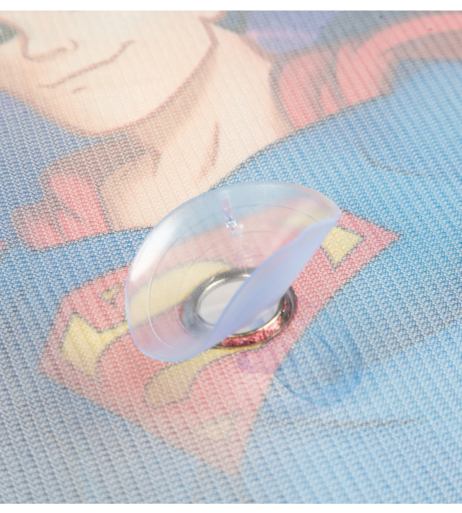COPPIA TENDINE AUTO LATERALI "SUPERMAN" 44X35 CM