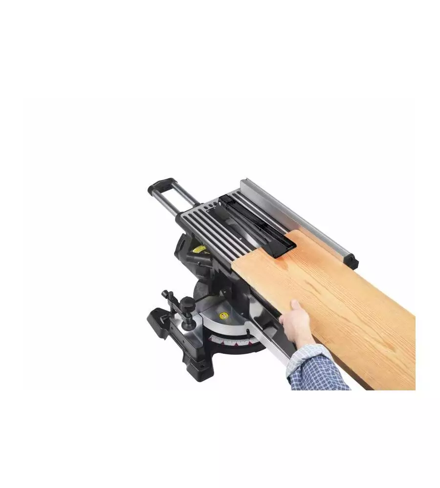 TRONCATRICE RADIALE PER LEGNO E ALLUMINIO "1050 3D" CON PIANO SUPERIORE E DIAMETRO LAMA 305 MM , 1800 W - FEMI