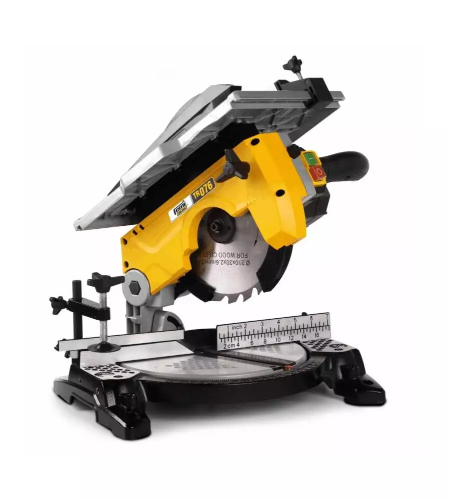 TRONCATRICE PER LEGNO "TR076" FEMI JOBLINE CON DIAMETRO LAMA 210 MM, 1200 W -FEMI