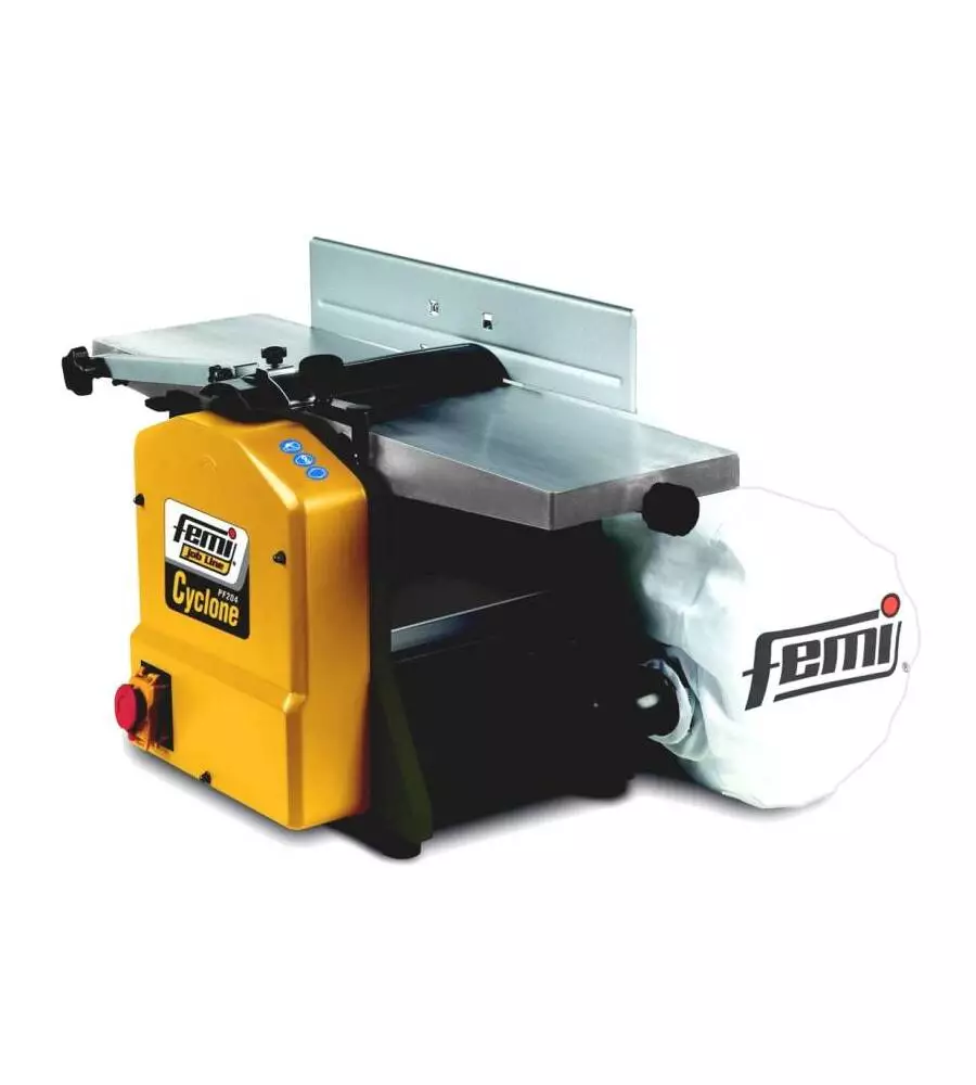 PIALLA FILO E SPESSORE "PF204 CYCLONE" CON COLTELLI 210X20 MM, 1500 W - FEMI