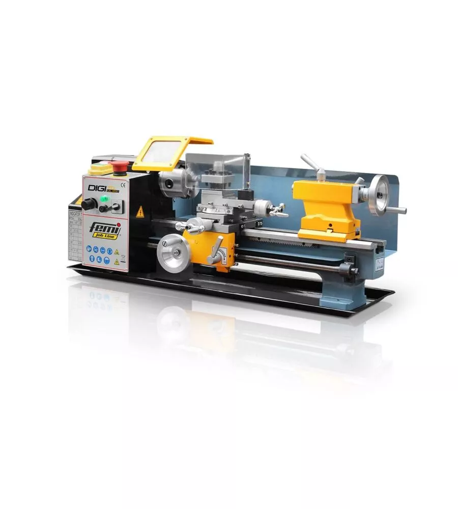 TORNIO PER METALLO DA BANCO "DIGITO ML 350" CON DISPLAY DIGITALE, 450 W - FEMI