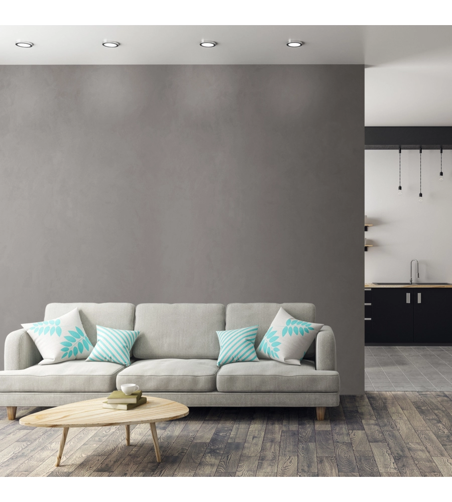 VERNICE PITTURA DECORATIVA LOFT ORIGINAL EFFETTO CEMENTO, COLORE GRIGIO - 2 LT