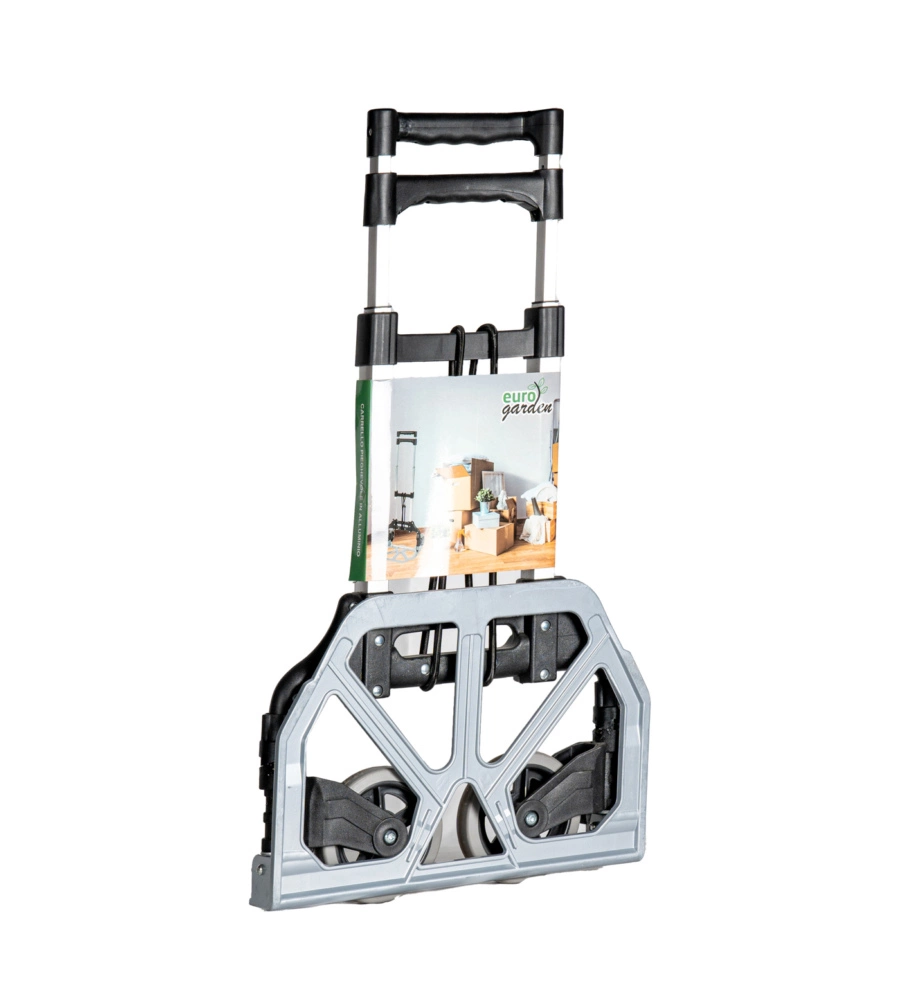 CARRELLO MULTIUSO EUROGARDEN PIEGHEVOLE IN ALLUMINIO CON PORTATA 80 KG