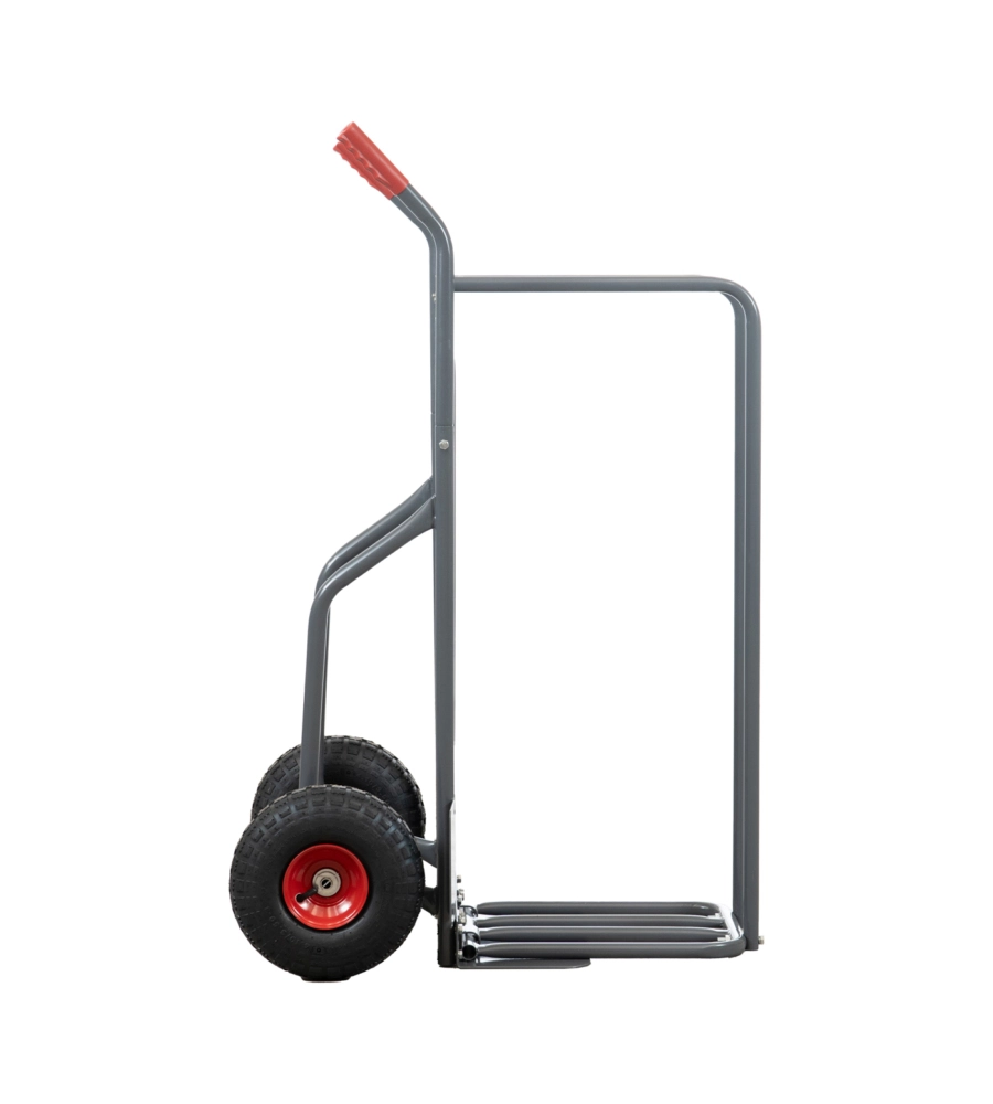 CARRELLO PORTA LEGNA CON RUOTE GONFIABILI E CAPACITÀ 250 KG