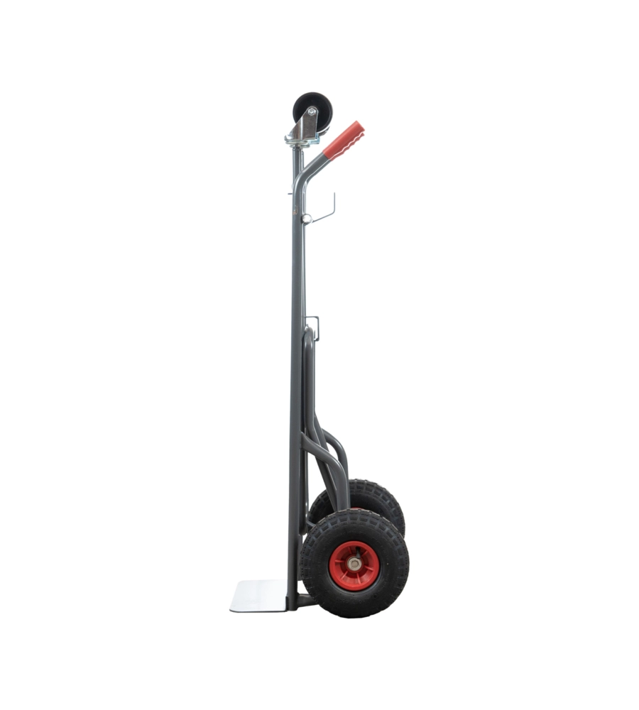 CARRELLO PORTALEGNA A 2 POSIZIONI EUROGARDEN IN METALLO VERNICIATO PORTATA 250 KG 57X56X117 CM