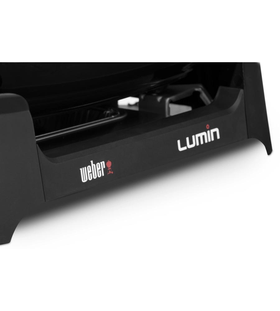 BARBECUE ELETTRICO PORTATILE WEBER "LUMIN COMPACT" CON GRIGLIA 49,5X23,5 CM