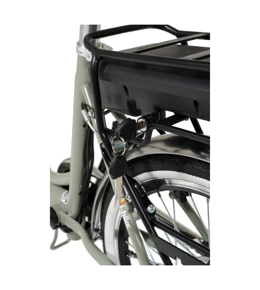 BICI ELETTRICA PIEGHEVOLE I-BIKE "FOLD GREEN" 20" 20 KM VERDE
