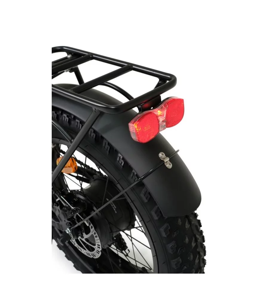 BICI ELETTRICA PIEGHEVOLE I-BIKE "FAT KONG" 20" 40 KM NERA