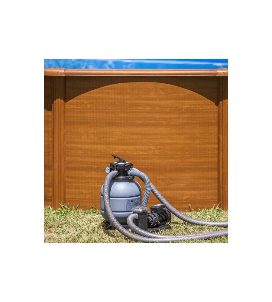 DEPURATORE CON FILTRO A SABBIA GRE PER PISCINE CON VASCA 320 MM 4 M³/H