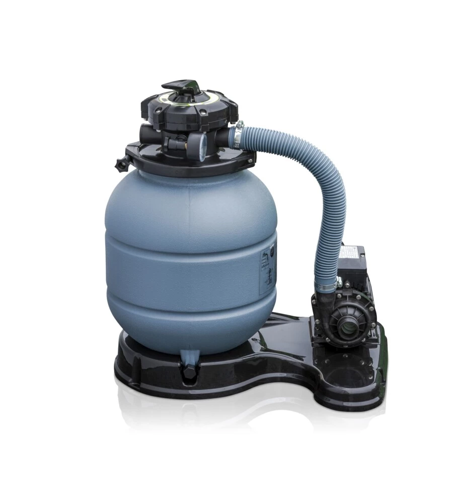 DEPURATORE CON FILTRO A SABBIA GRE PER PISCINE CON VASCA 320 MM 4 M³/H SENZA PREFILTRO