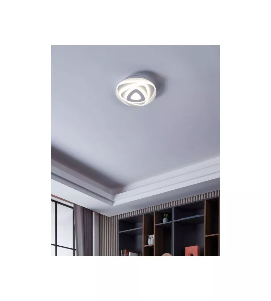 PLAFONIERA LED DA ESTERNO EGLO "PALAGIANO" BIANCO 4000K