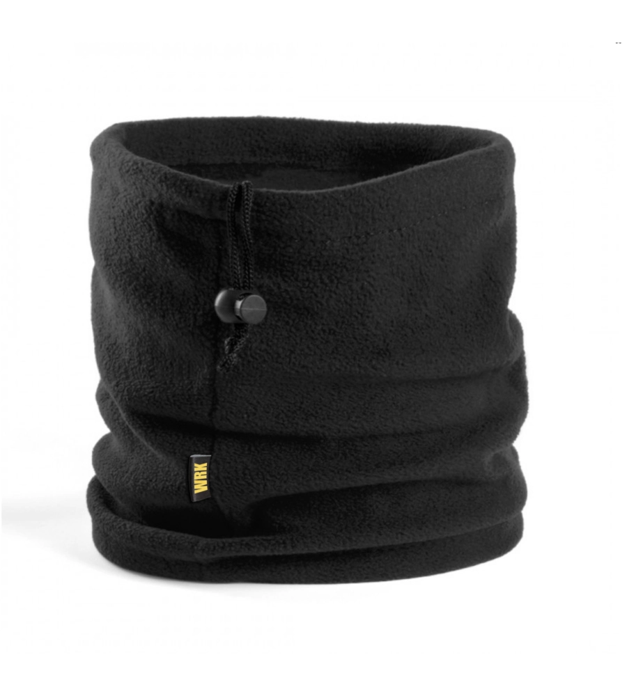 1 PEZZO SCALDACOLLO TERMICO "WRK102" IN PILE COLORE NERO, TG UNICA