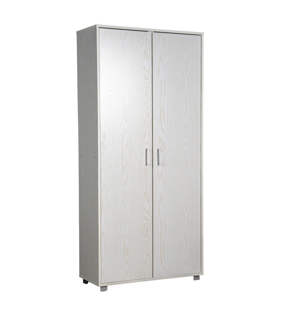 ARMADIO MULTIFUNZIONE BELLAHOME IN LAMINATO BIANCO VENATO ALTO 78X35X170 CM